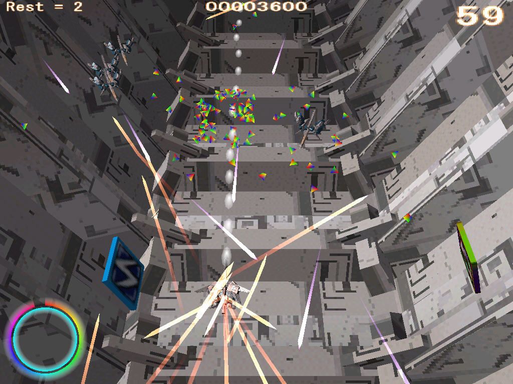 xSynergy Gate (Windows) screenshot: Special weapon: homing missiles