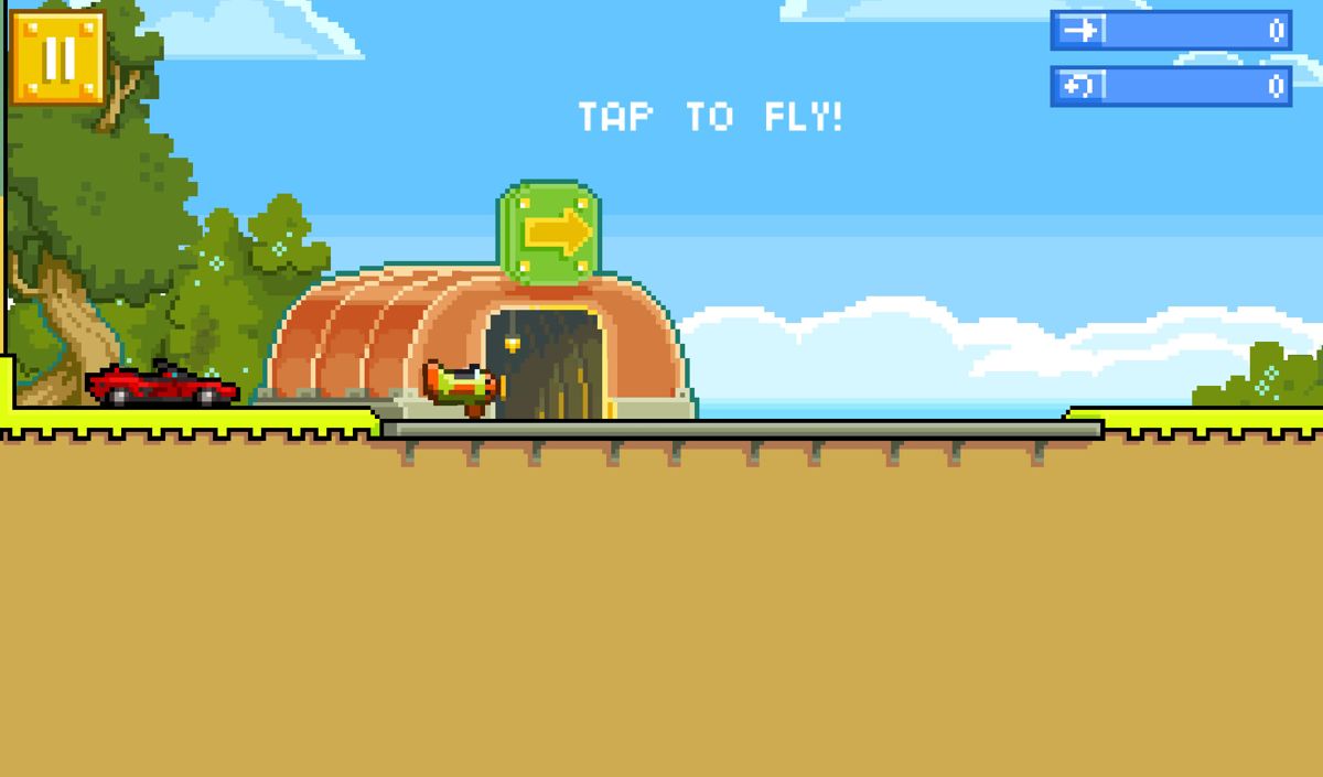 Screenshot of RETRY (Android, 2014) MobyGames