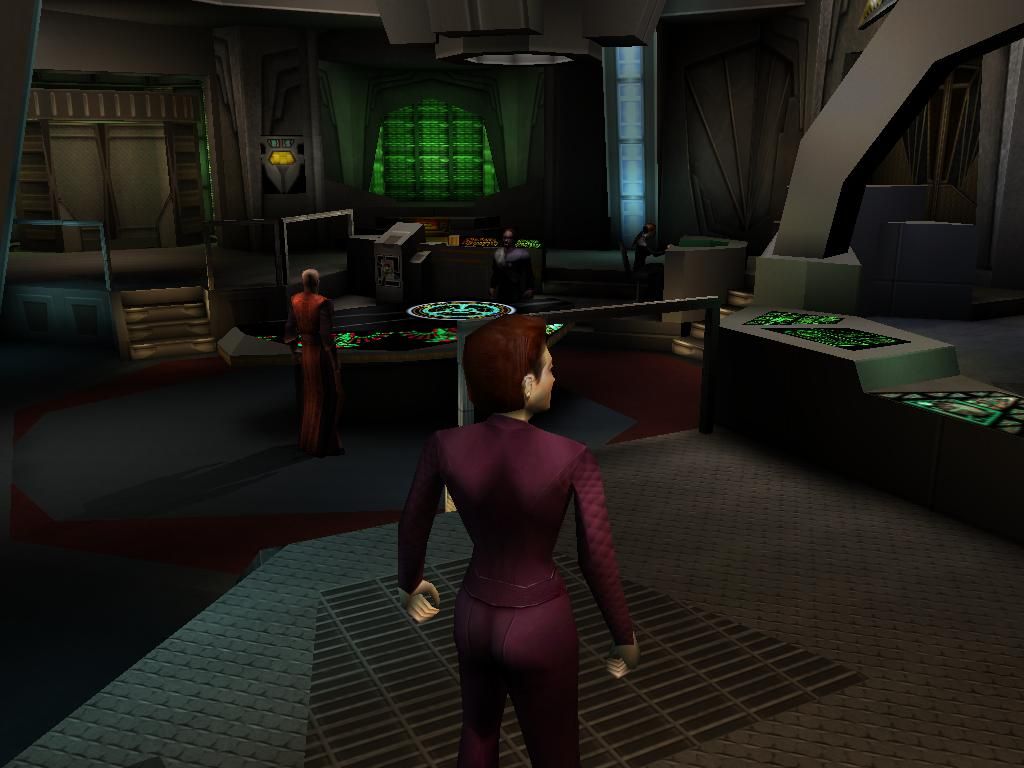 Star Trek: Deep Space Nine - The Fallen (Windows) screenshot: The Bridge