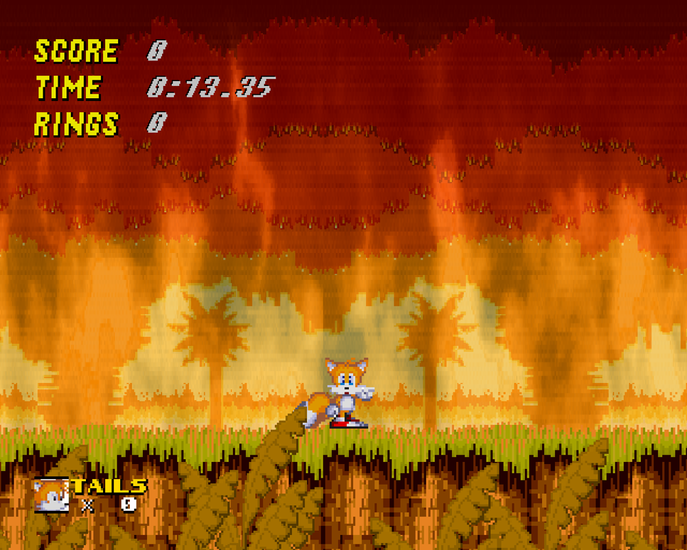 Screenshot of Sonic.EXE: The Game (Windows, 2012) - MobyGames