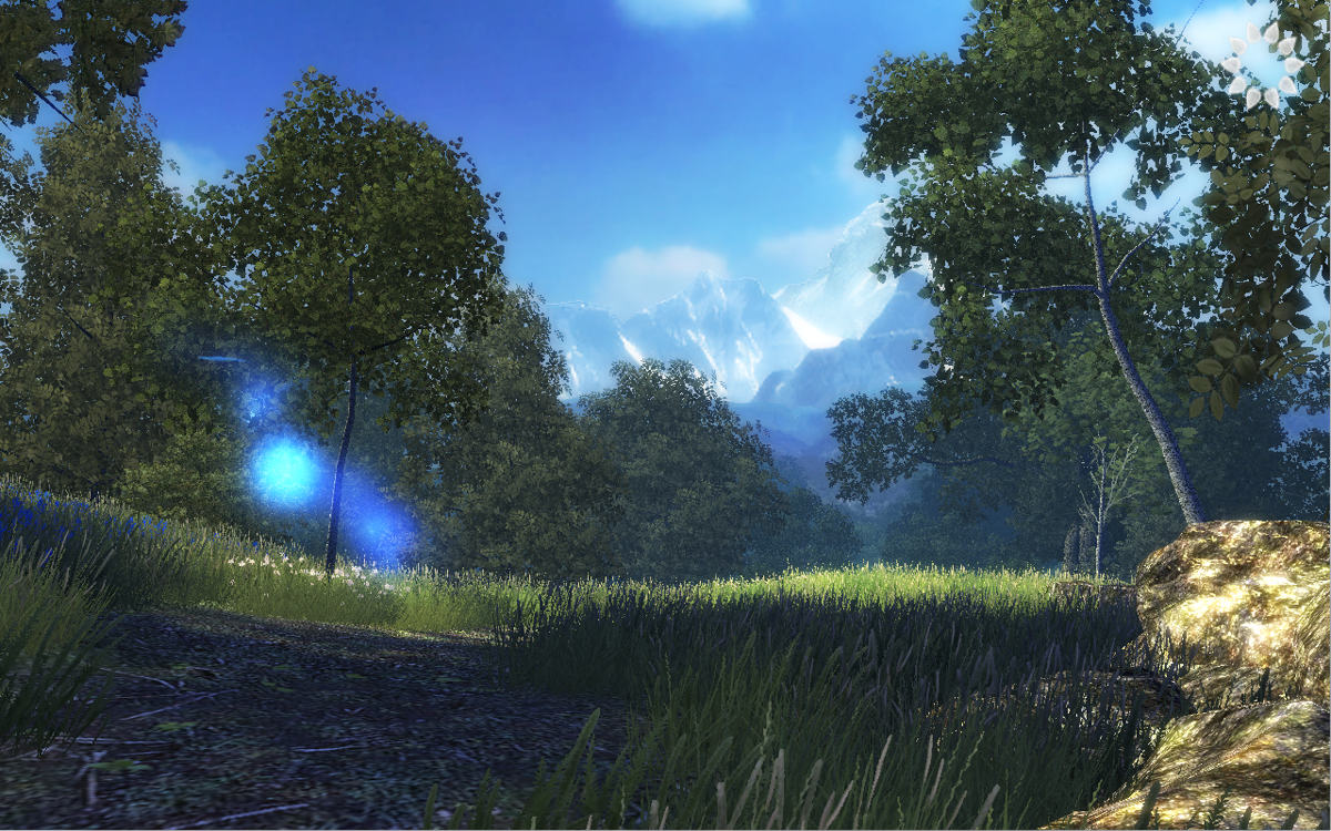 Nature Treks: Healing with Color Deluxe (Windows) screenshot: Theme Green Meadows