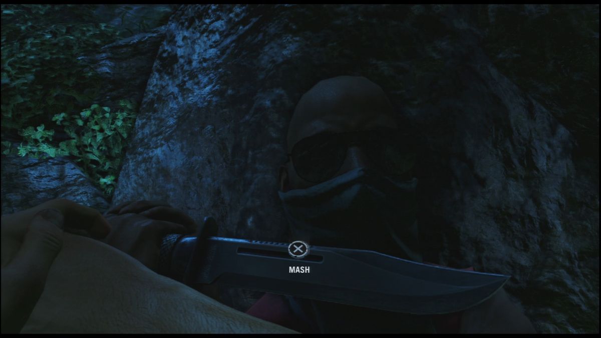 Far Cry 3 (PlayStation 3) screenshot: Fight for your life.