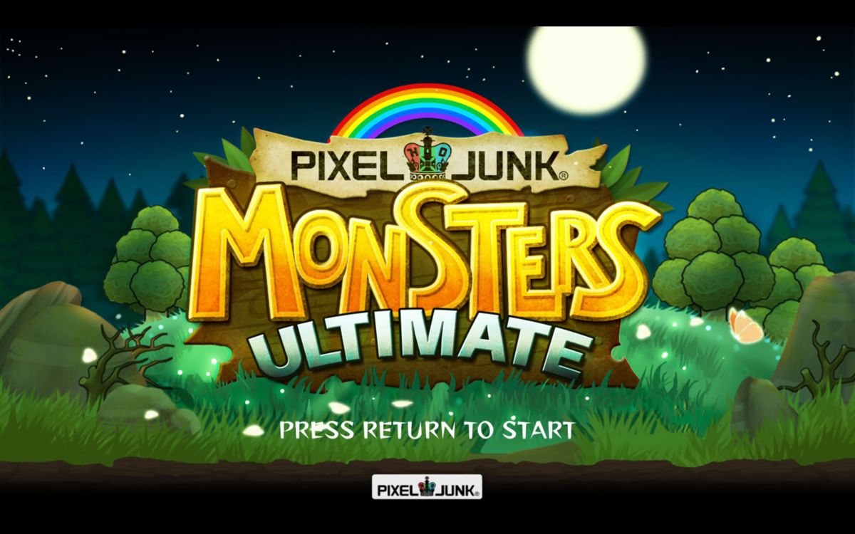 PixelJunk Monsters: Ultimate HD (Windows) screenshot: Title screen