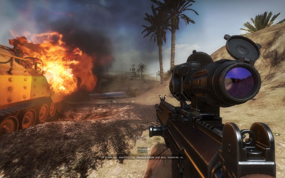 Insurgency (Windows) screenshot: A sniper rifle (Dutch version)
