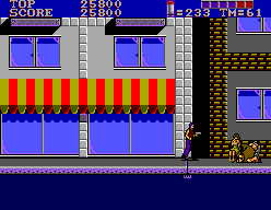 ESWAT: Cyber Police (SEGA Master System) screenshot: The second boss is dead