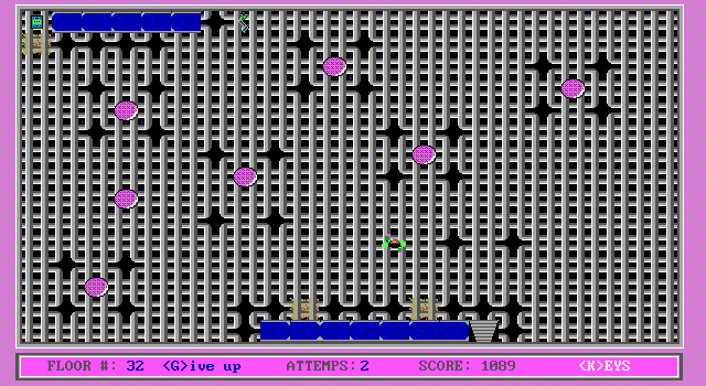 Bolo Adventures II (DOS) screenshot: Level 32