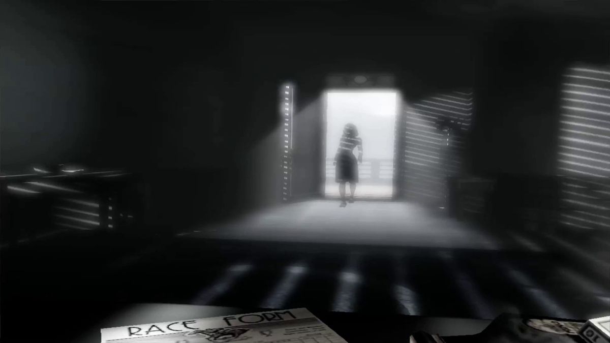 BioShock Infinite: Burial at Sea - Episode One (Macintosh) screenshot: Were closed - she walks in anyway