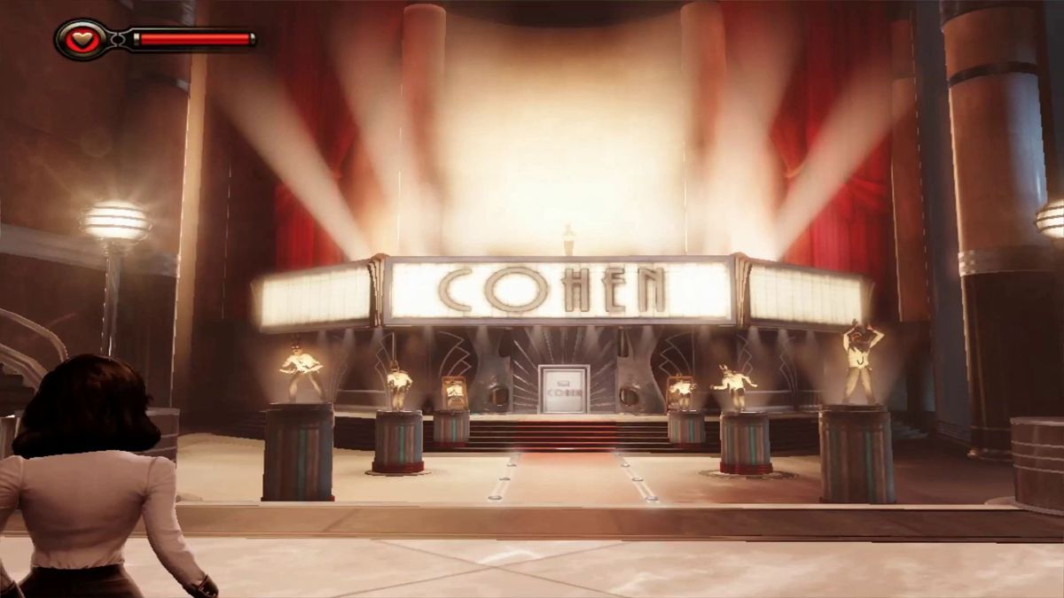 BioShock Infinite: Burial at Sea - Episode One (Macintosh) screenshot: Cohen's club