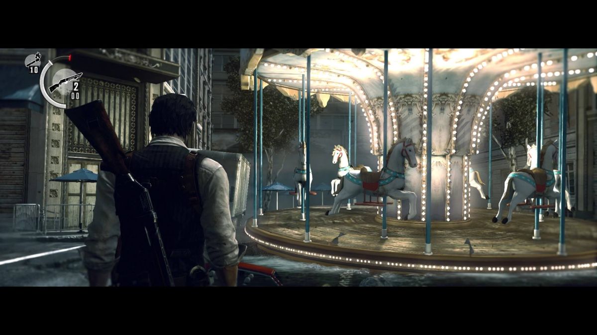 The Evil Within (PlayStation 4) screenshot: Carousel