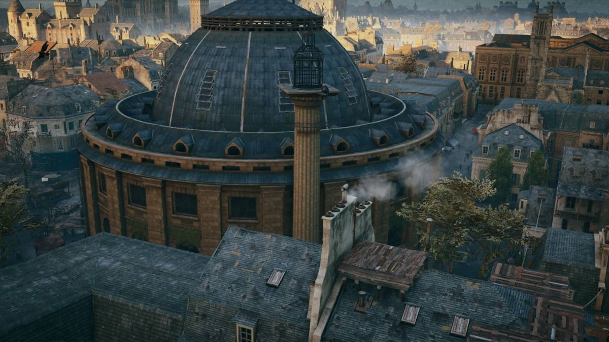 Assassin's Creed: Unity (PlayStation 4) screenshot: Building: La Halle Aux Blés