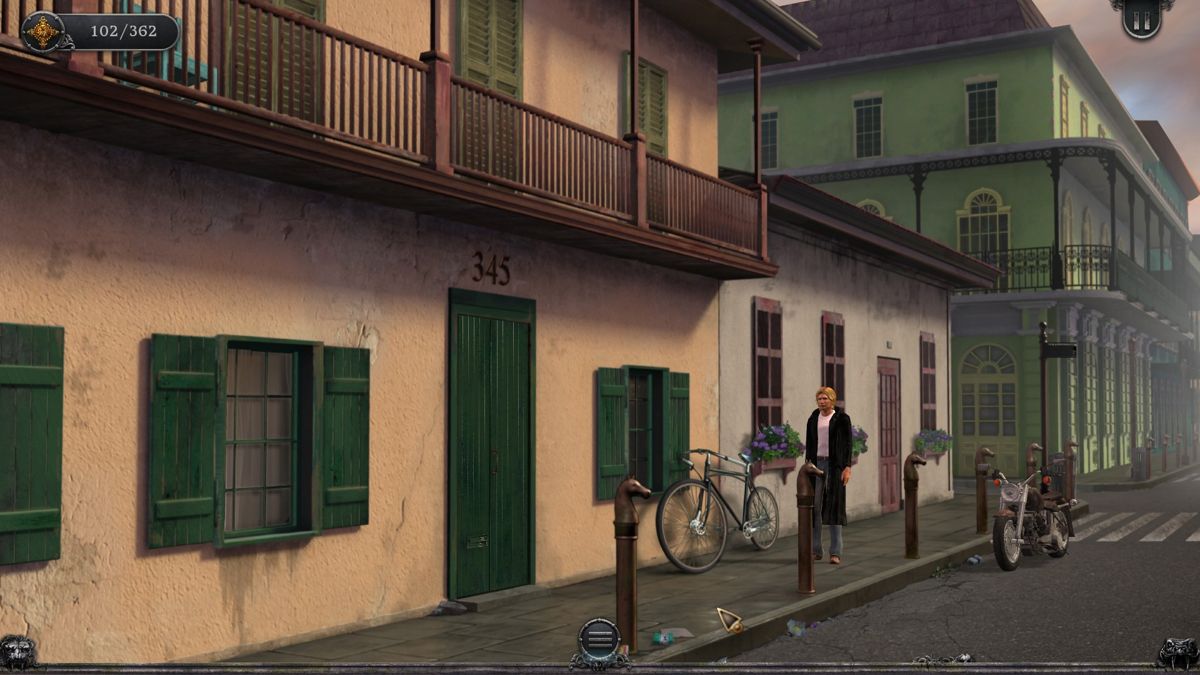 Gabriel Knight: Sins of the Fathers - 20th Anniversary Edition (Windows) screenshot: Walking on the street