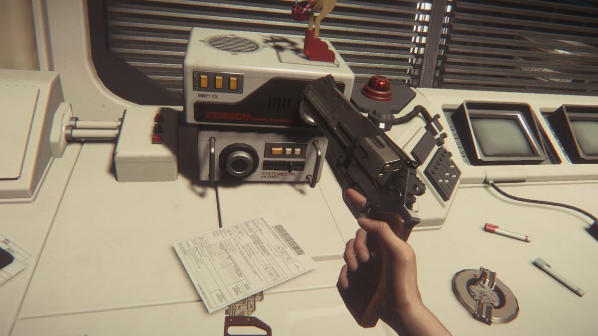 Alien: Isolation (PlayStation 4) screenshot: System control device