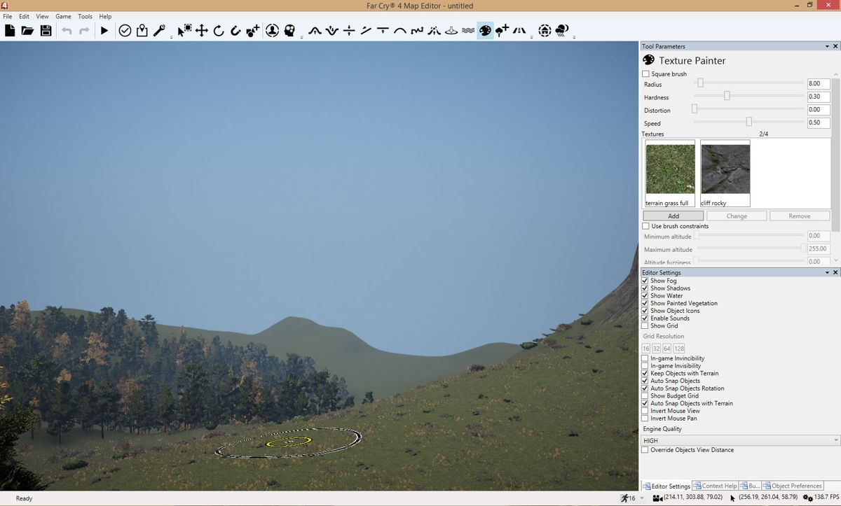Far Cry 4 (Windows) screenshot: The level editor