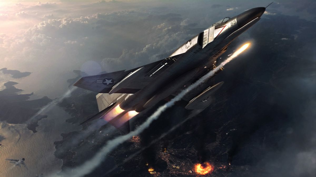 Air Conflicts: Vietnam - Ultimate Edition (PlayStation 4) screenshot: Splash screen.