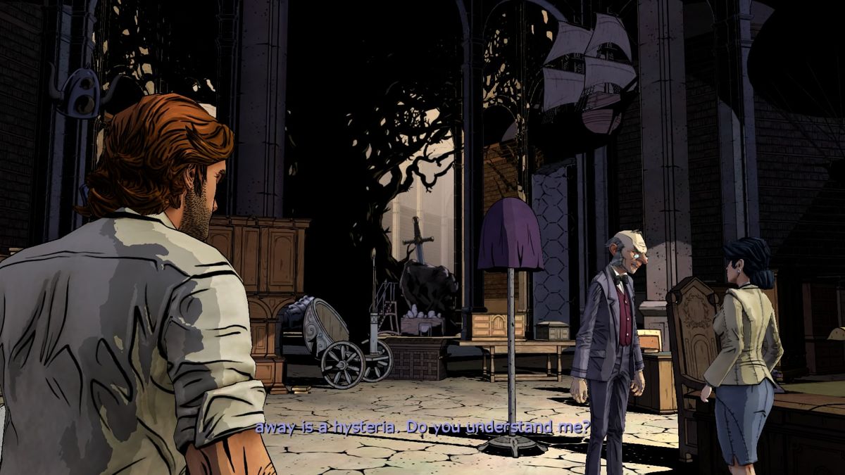 The Wolf Among Us (PlayStation 4) screenshot: Episode 1: Ichabod Crane