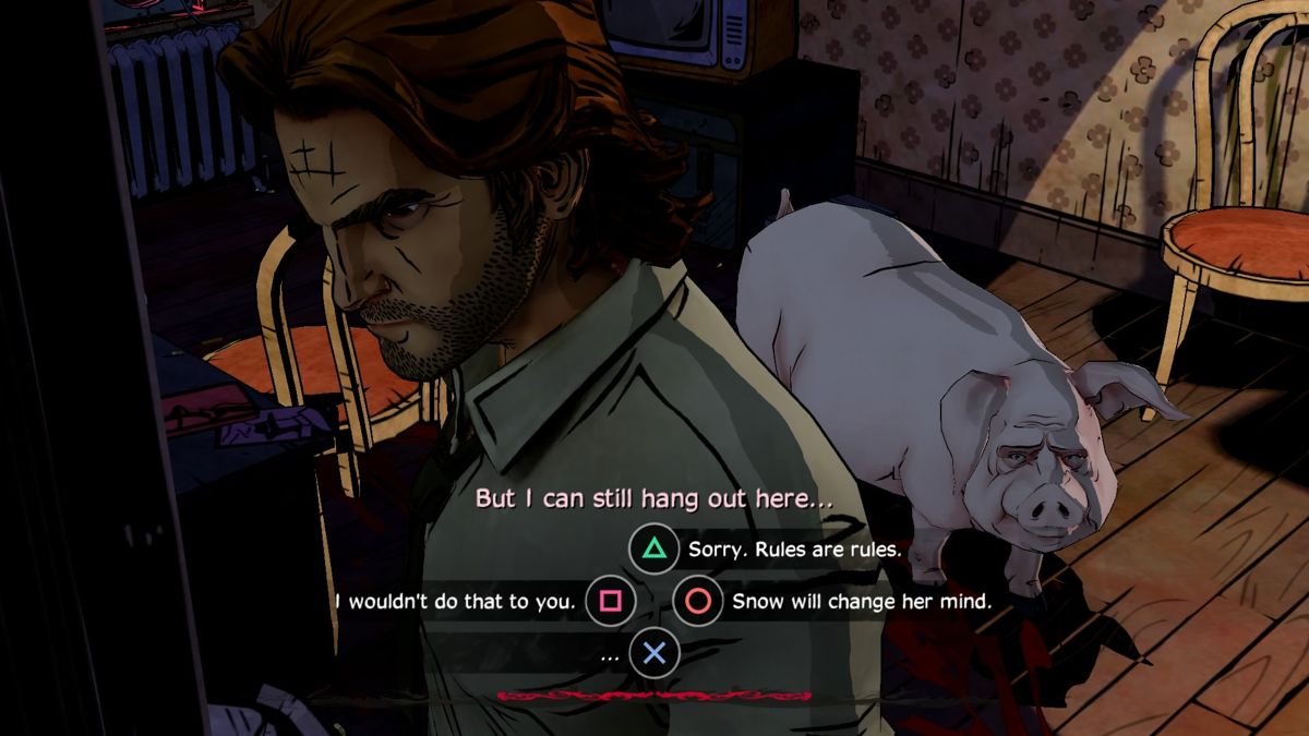 Screenshot Of The Wolf Among Us Playstation 4 2013 Mobygames