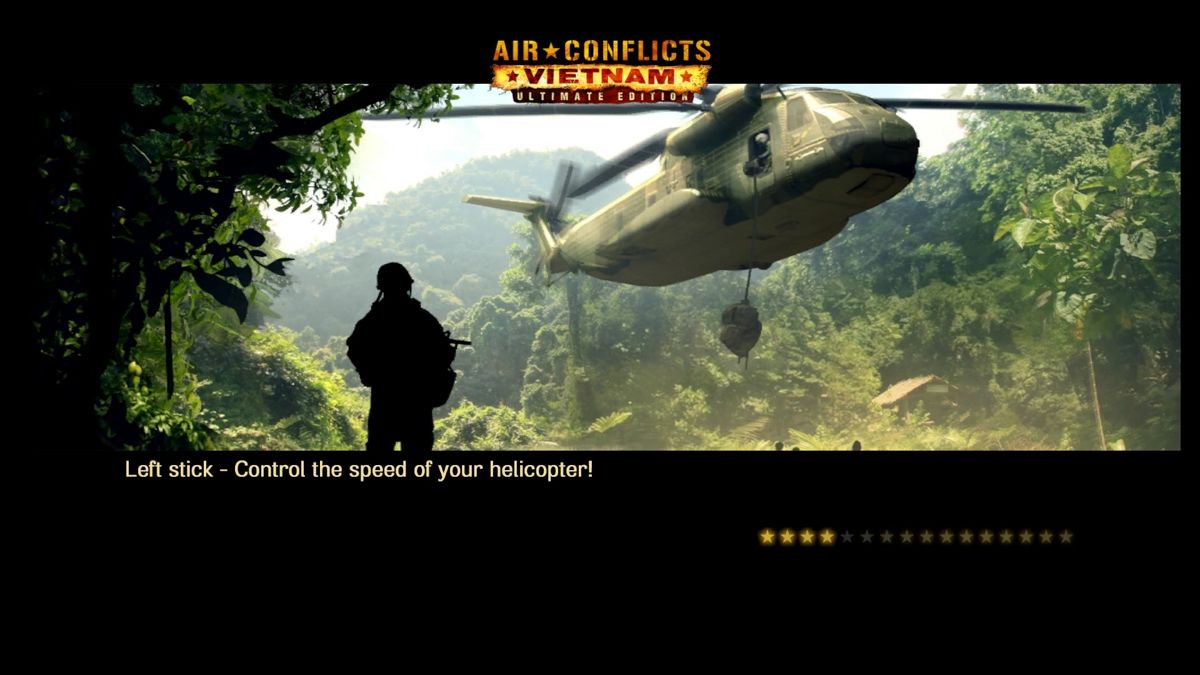 Air Conflicts: Vietnam - Ultimate Edition (PlayStation 4) screenshot: Loading screen.