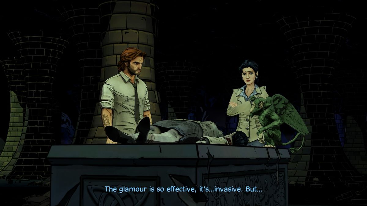 The Wolf Among Us (PlayStation 4) screenshot: Episode 2: Effective glamour