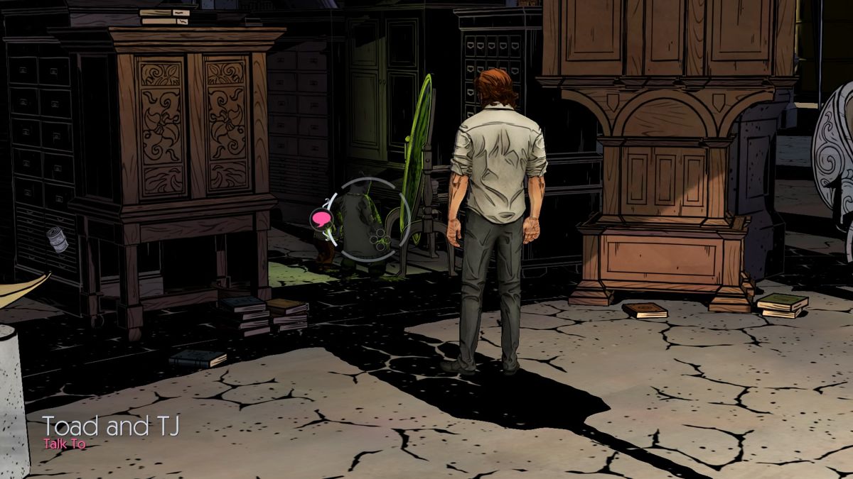 The Wolf Among Us (PlayStation 4) screenshot: Episode 2: Toad and TJ