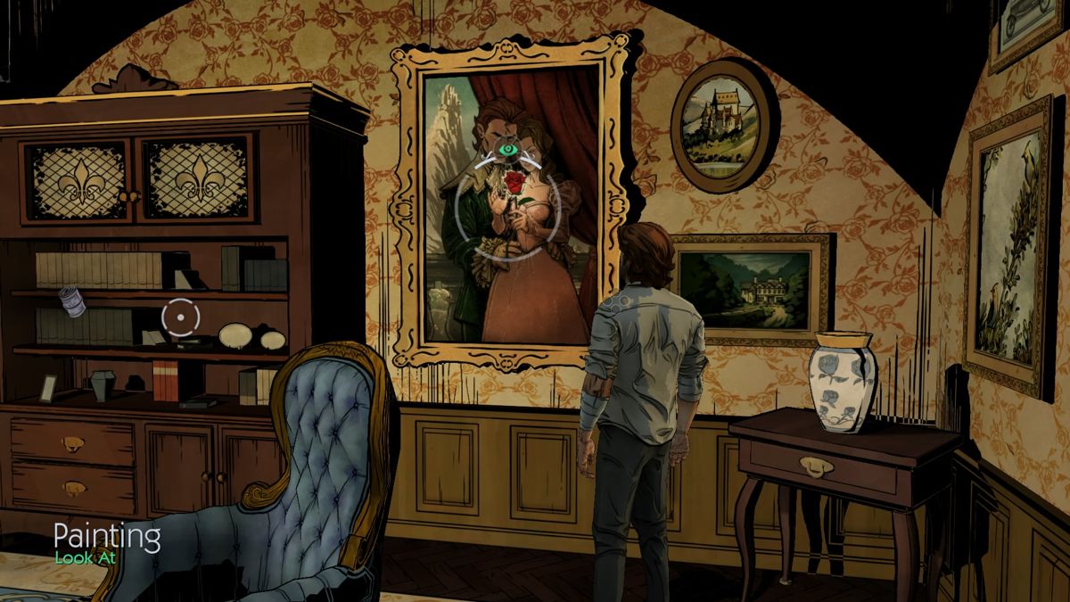 The Wolf Among Us (PlayStation 4) screenshot: Episode 4 - The apartment of Beauty and the Beast.