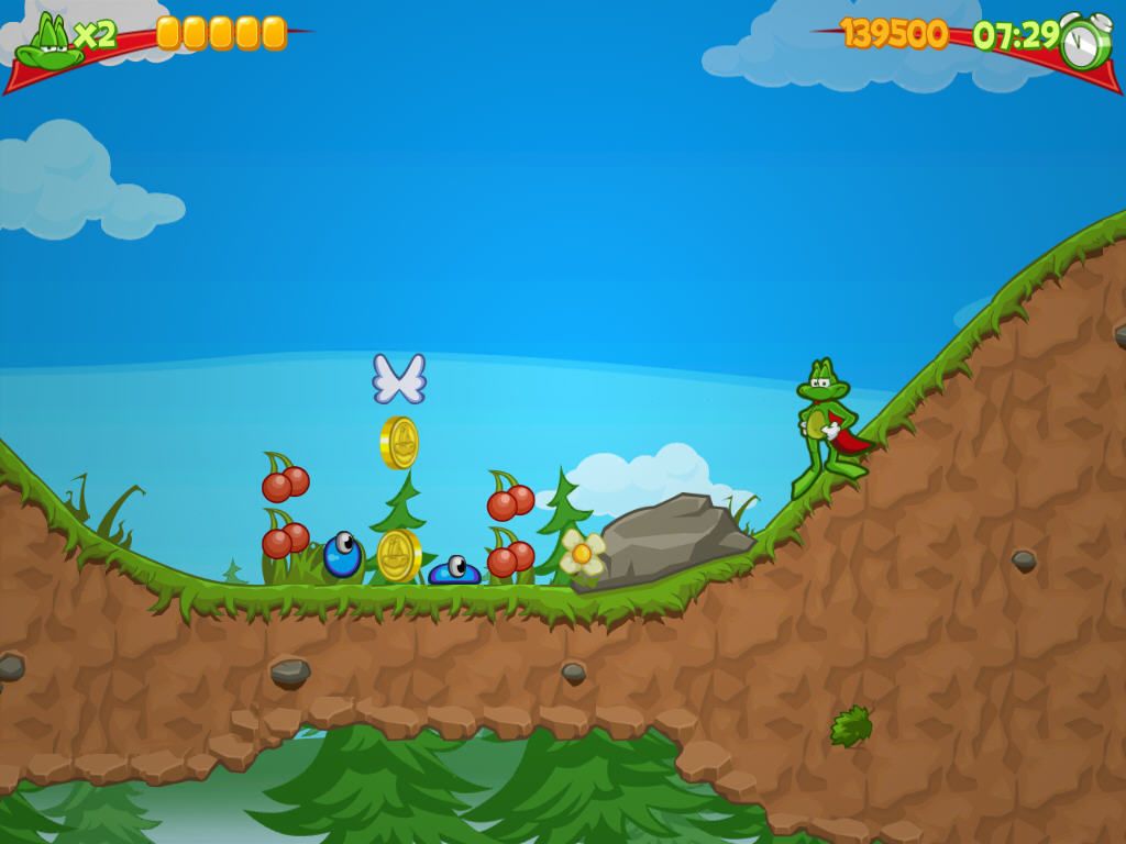 Superfrog HD (Windows) screenshot: Wings