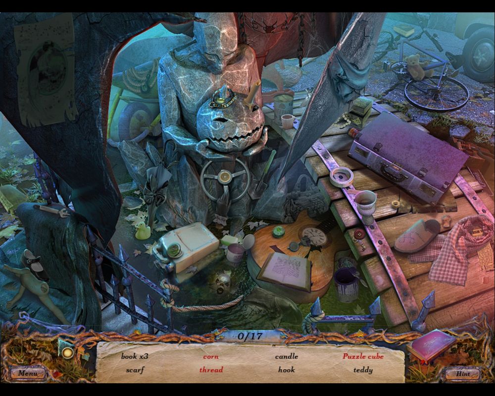 Shadows: Price for Our Sins (Windows) screenshot: The hidden object area