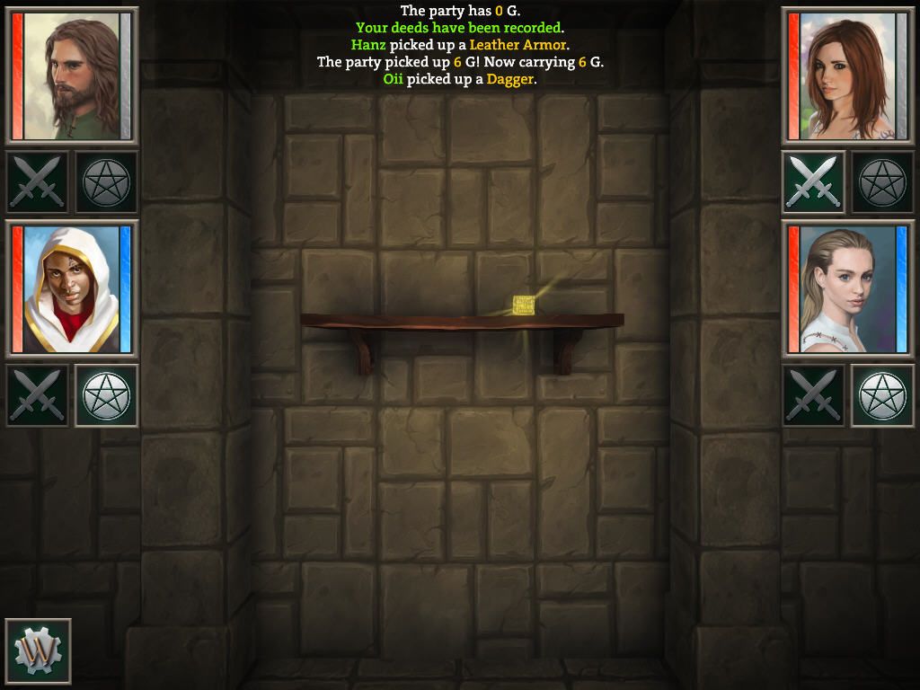 Coldfire Keep (Windows) screenshot: Take the gold.