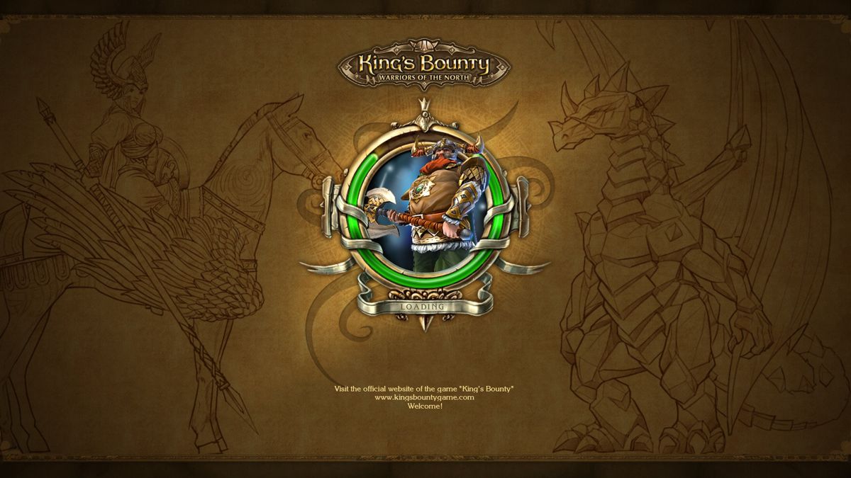 King's Bounty: Warriors of the North (Windows) screenshot: Random loading screen