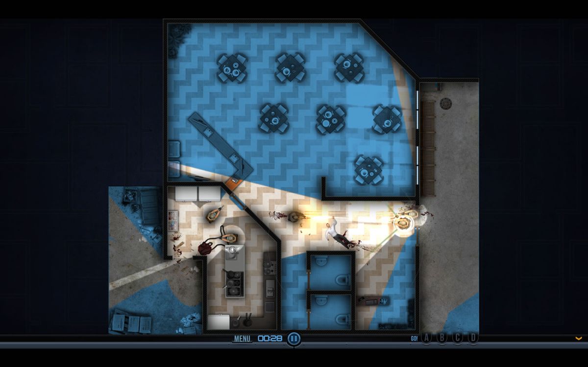 Screenshot of Door Kickers (Windows, 2014) - MobyGames