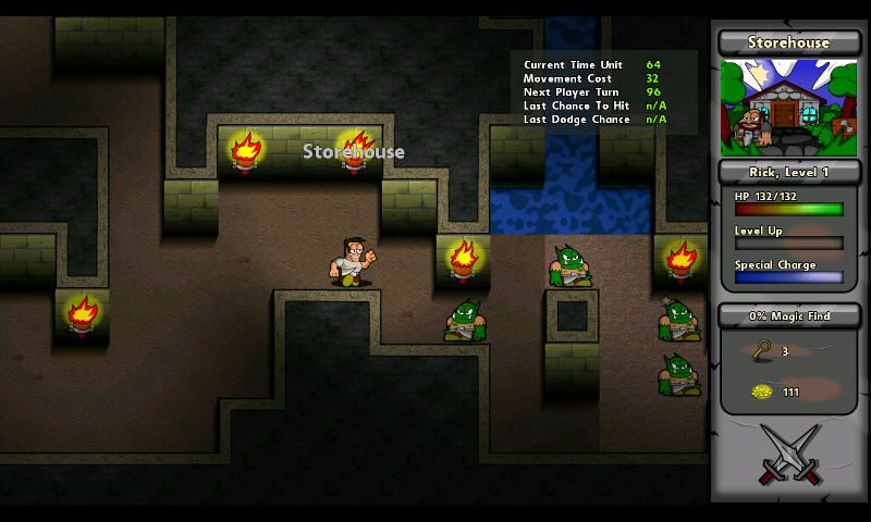 Battlepaths (Windows) screenshot: Storehouse