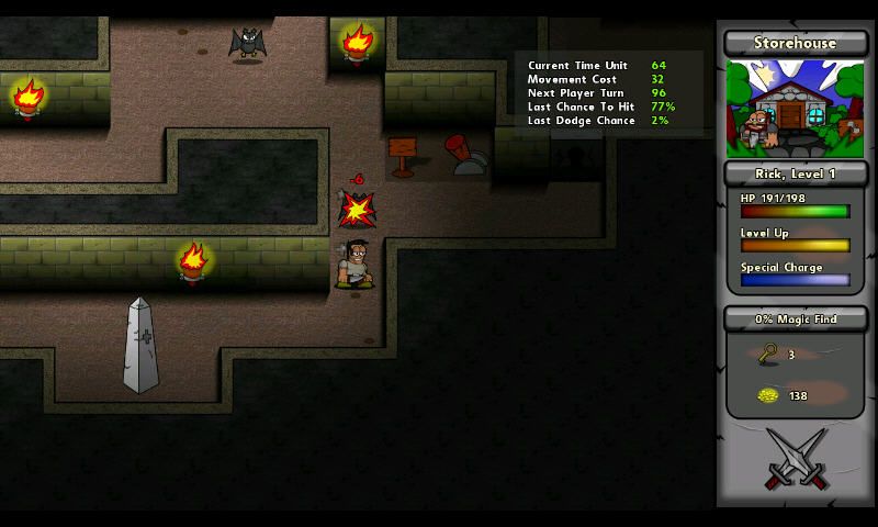 Battlepaths (Windows) screenshot: Bats