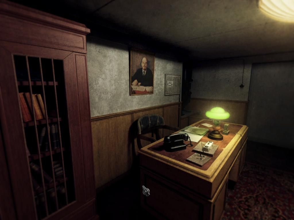 1953: KGB Unleashed (Windows) screenshot: Secret office room