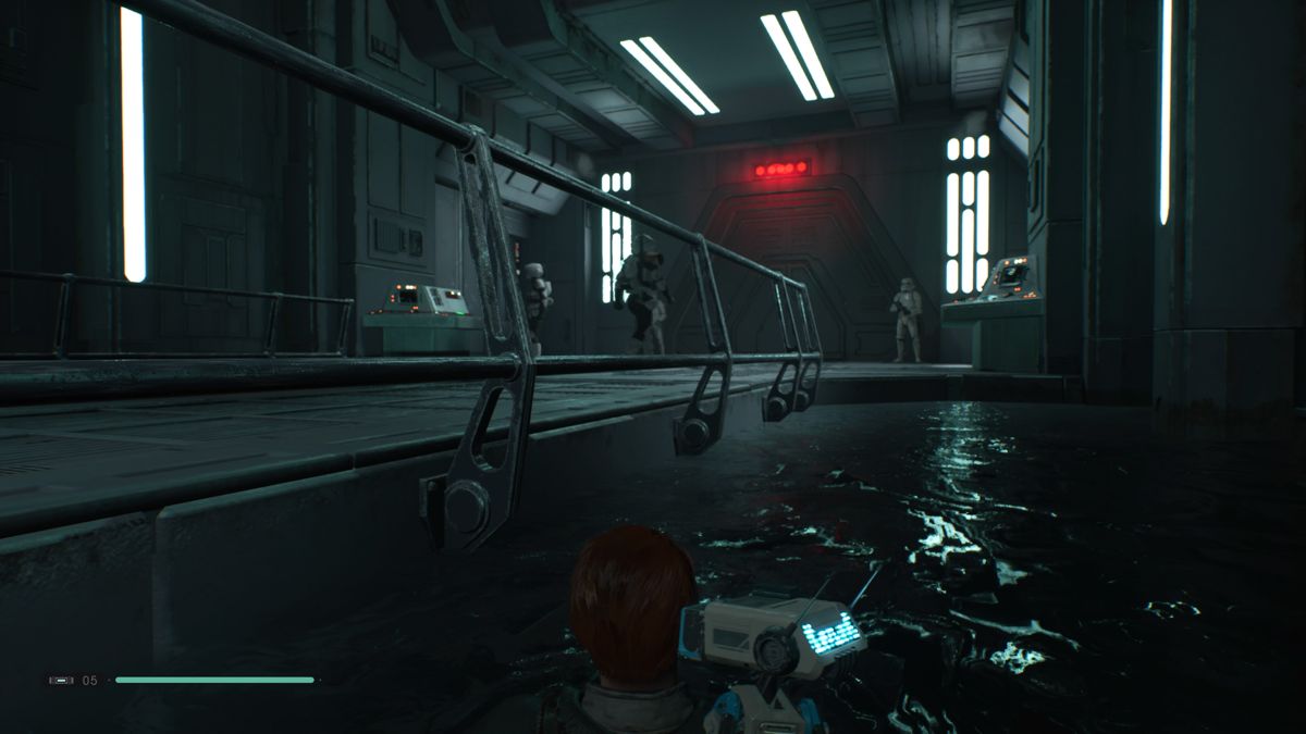 Star Wars: Jedi - Fallen Order (PlayStation 4) screenshot: Secret underwater facility