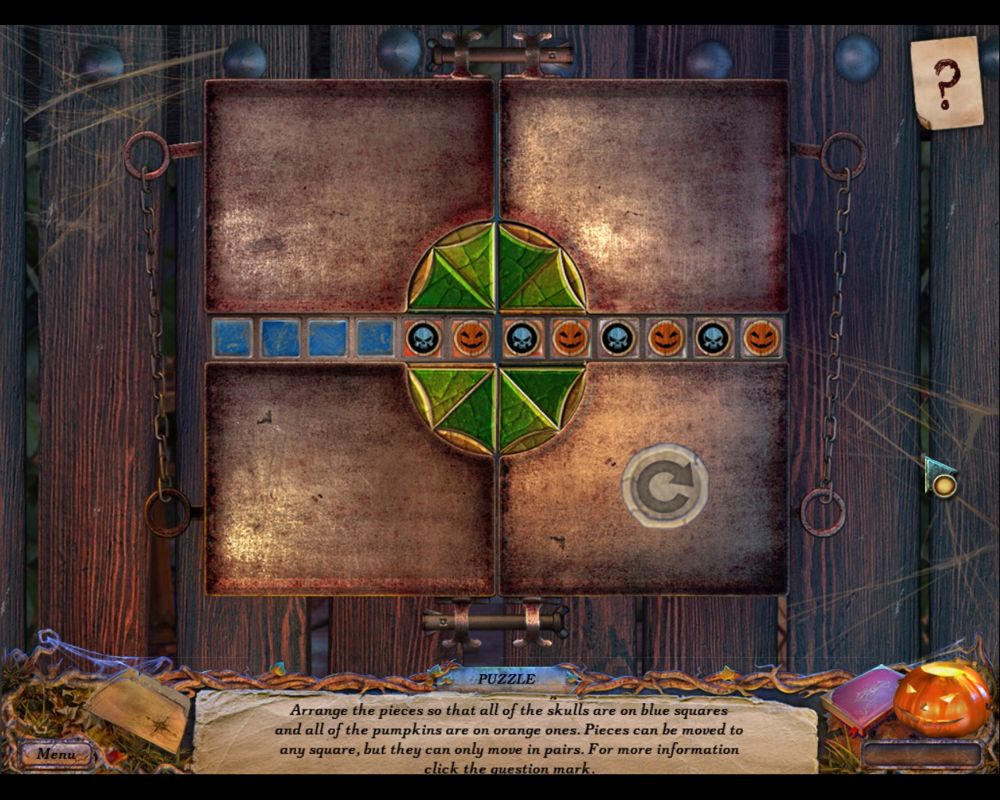Shadows: Price for Our Sins (Windows) screenshot: Another puzzle that needs to be solved so you can advance.