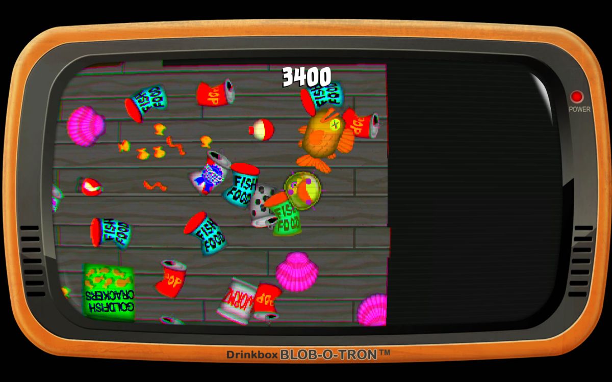 Tales from Space: Mutant Blobs Attack (Windows) screenshot: Mini-game of the second world