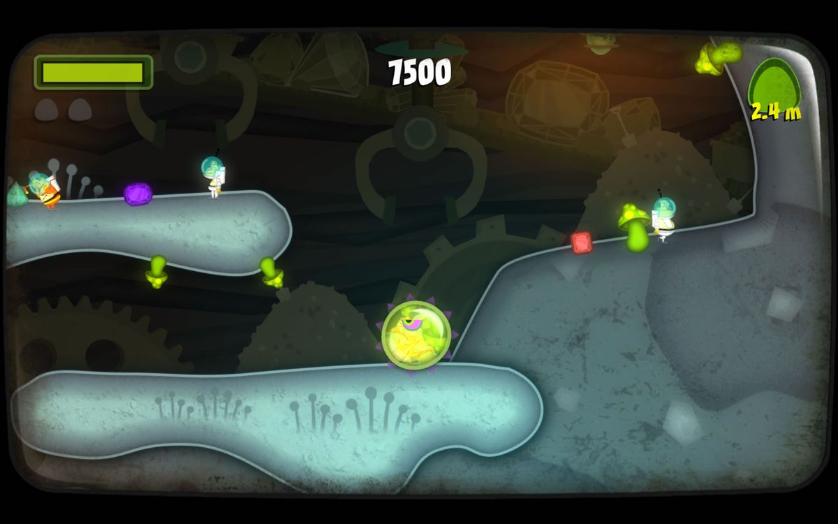 Screenshot of Tales from Space: Mutant Blobs Attack (Windows, 2012) -  MobyGames