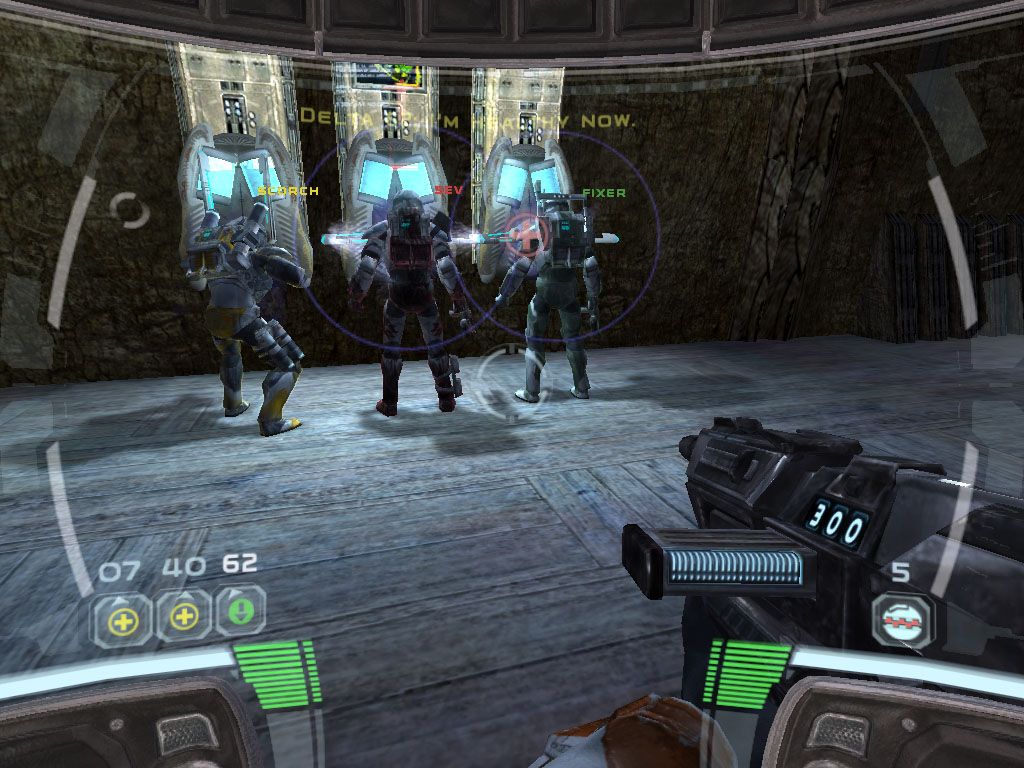 Star Wars: Republic Commando (Windows) screenshot: Patching up