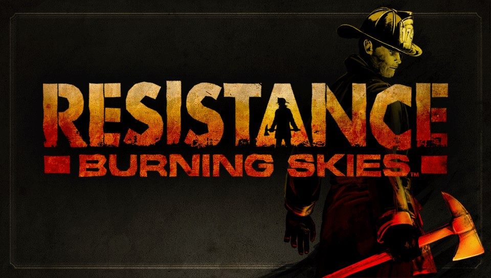 Resistance: Burning Skies (PS Vita) screenshot: Title screen