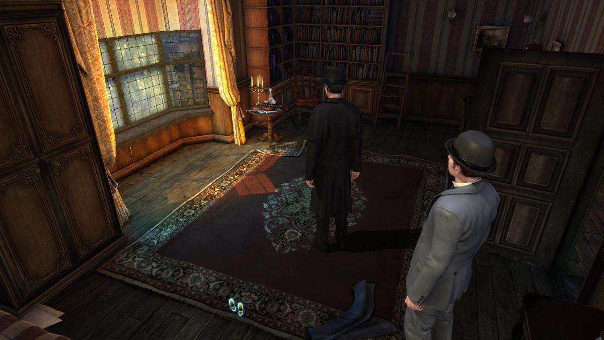 The Testament of Sherlock Holmes (Windows) screenshot: Bishop's nephew's room