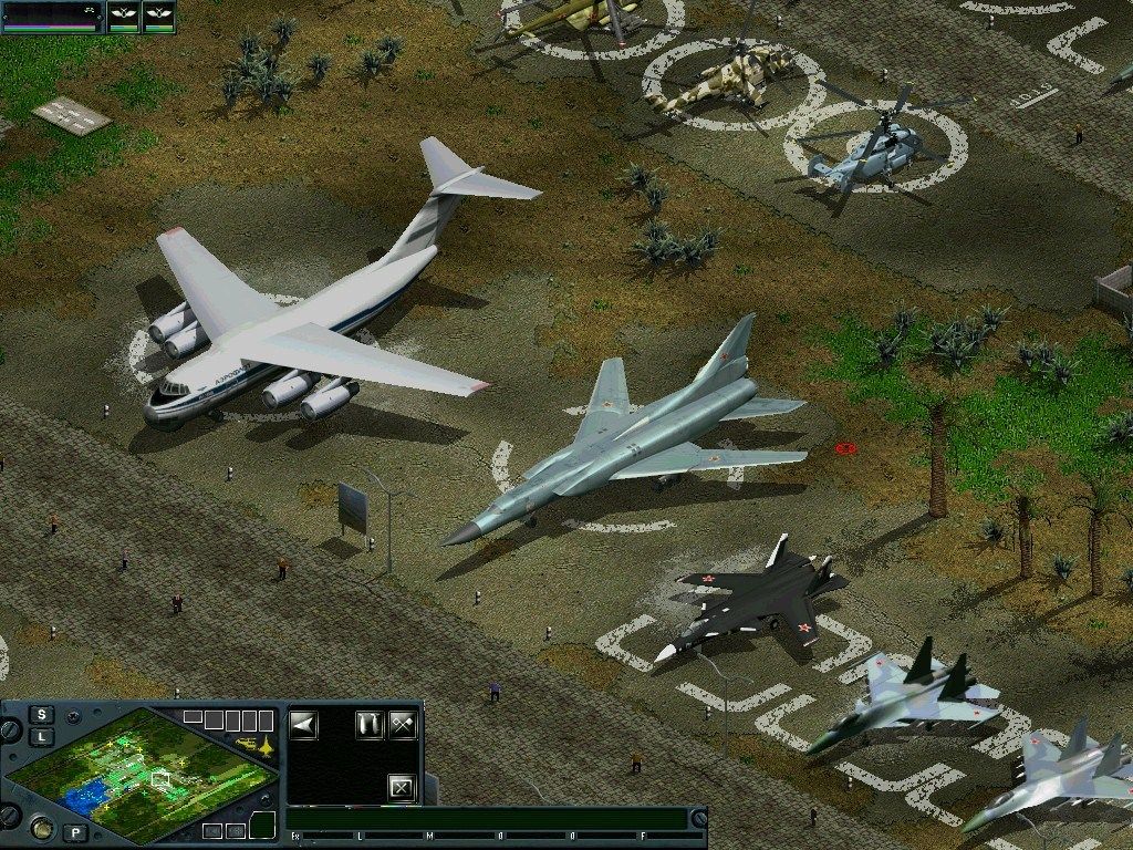 Protivostojanie: Prinuzhdeniye k miru (Windows) screenshot: russian jets