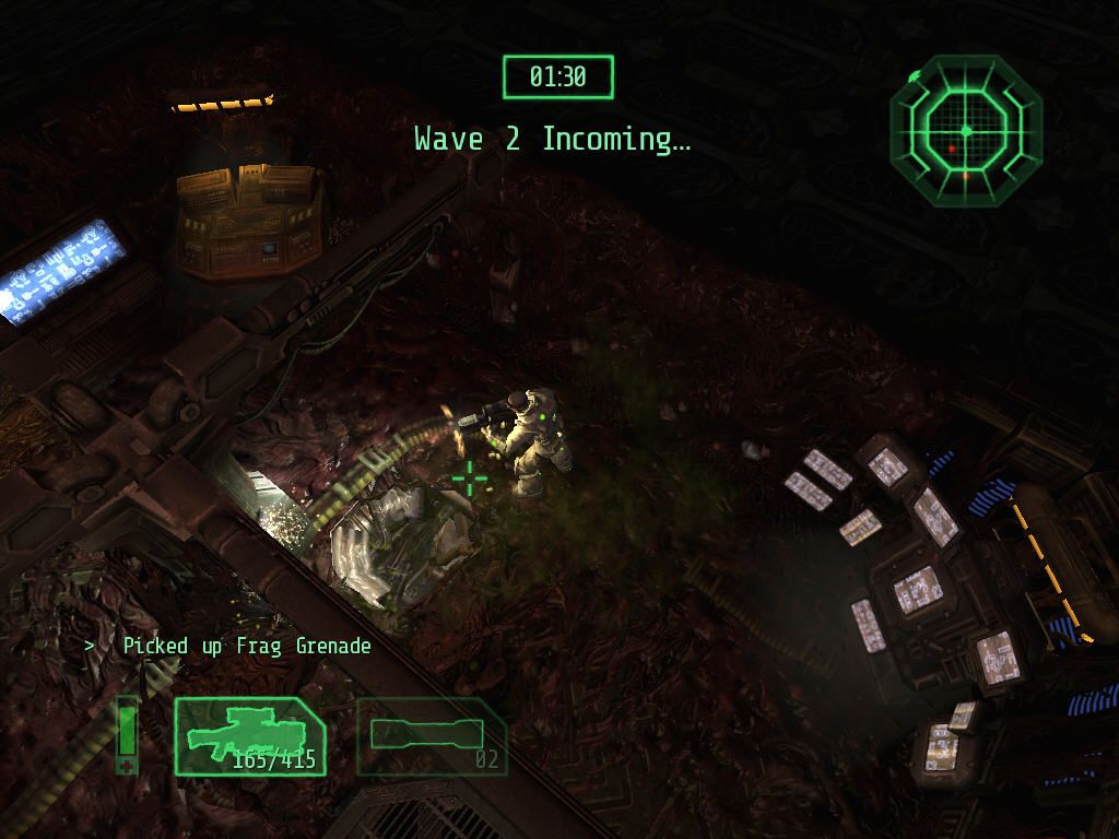 Alien Breed 2: Assault (Windows) screenshot: Like in hive