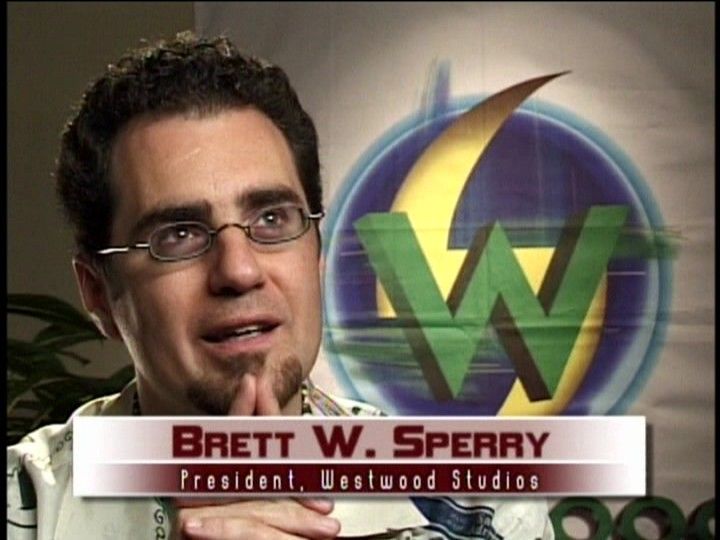 Command & Conquer: Red Alert 2 (Collector's Edition) (Windows) screenshot: Collector's Edition DVD - Interview with Brett W. Sperry, co-founder of Westwood Studios