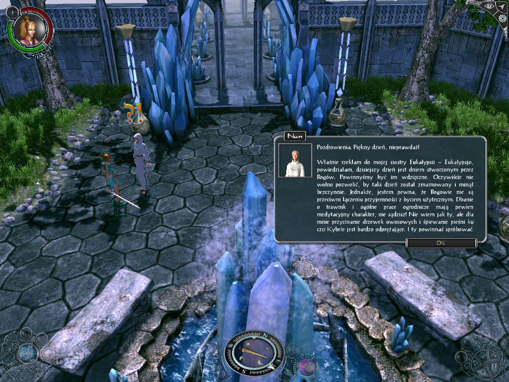 Sacred 2: Fallen Angel (Windows) screenshot: Nun