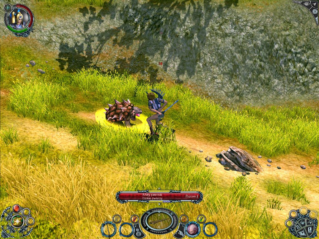 Sacred 2: Fallen Angel (Windows) screenshot: Monster with spikes