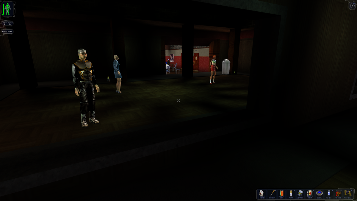 The Nameless Mod (Windows) screenshot: Trestkon has no dancing skills.