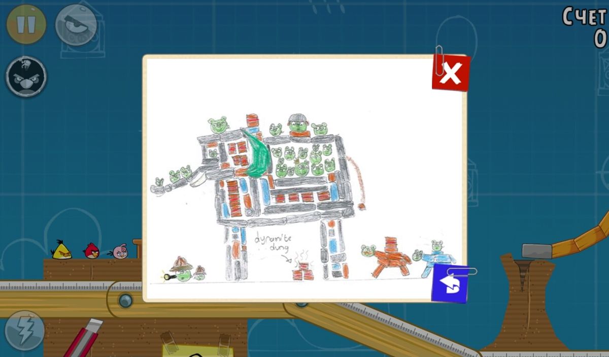 Screenshot of Angry Birds (Android, 2009) - MobyGames