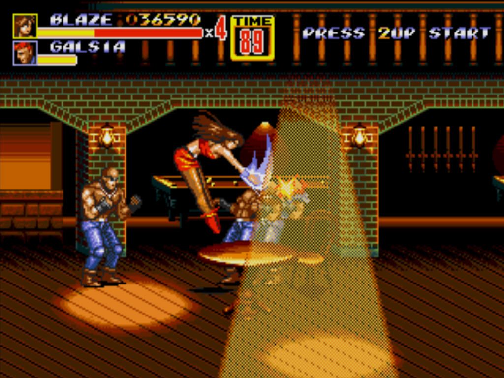 Streets of Rage 2 (Windows) screenshot: Special move