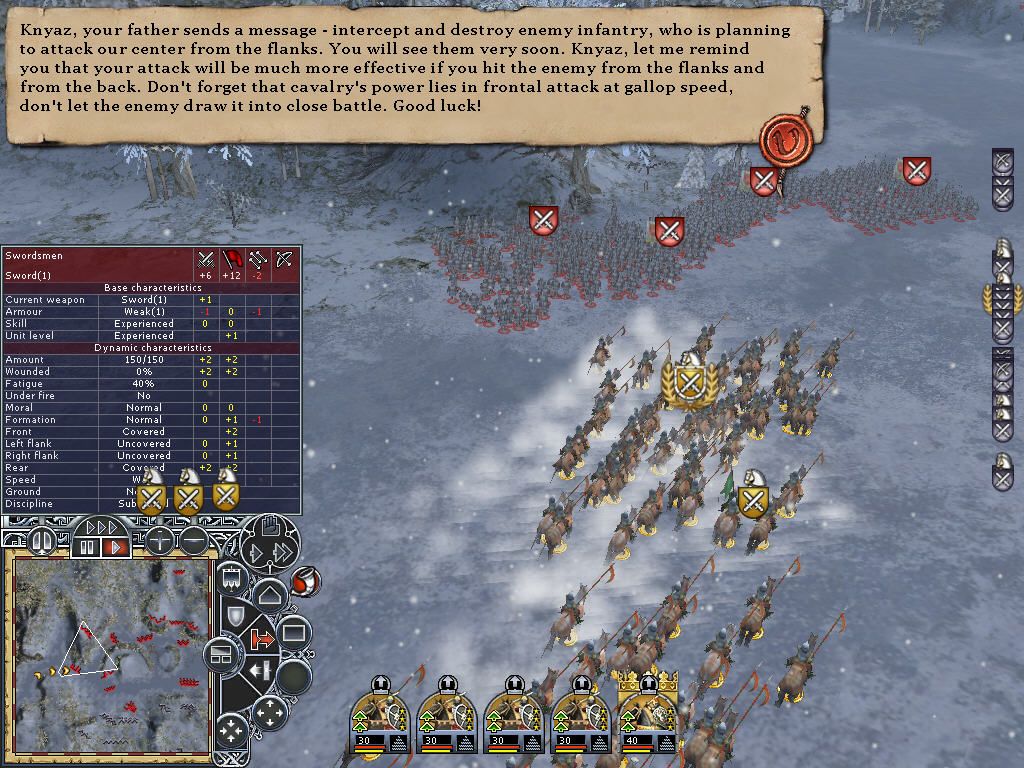 Real Warfare: 1242 (Windows) screenshot: Charge