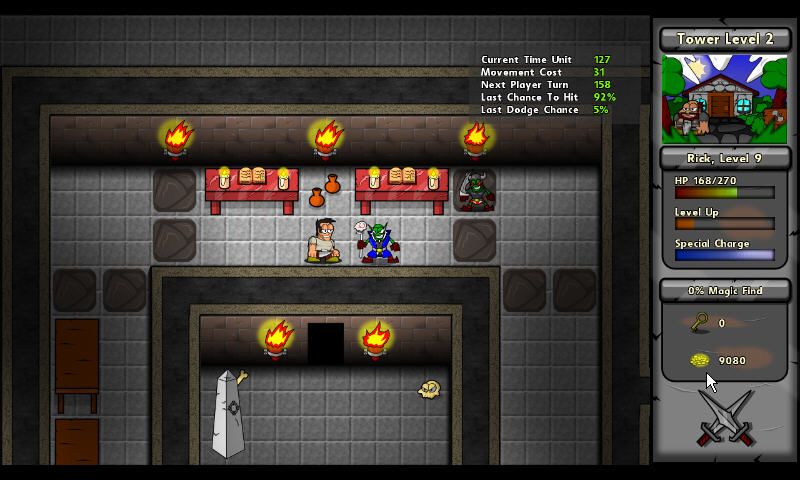 Battlepaths (Windows) screenshot: Goblin warlock