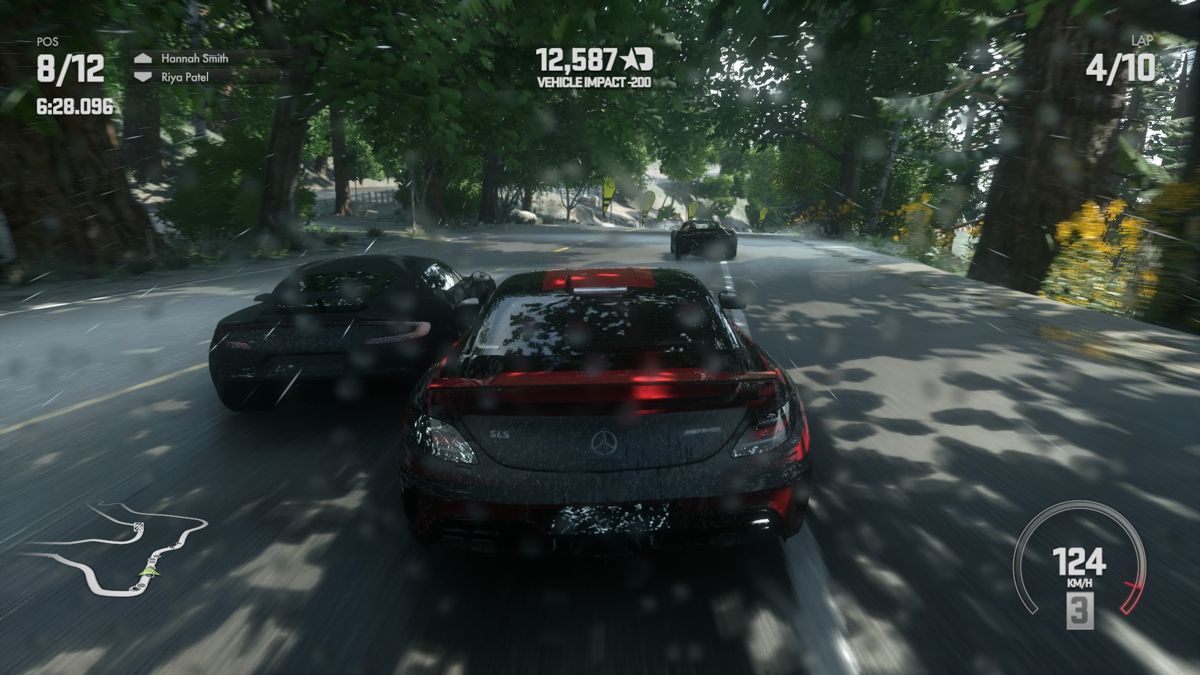 Driveclub (PlayStation 4) screenshot: Exchanging paint & water with One 77